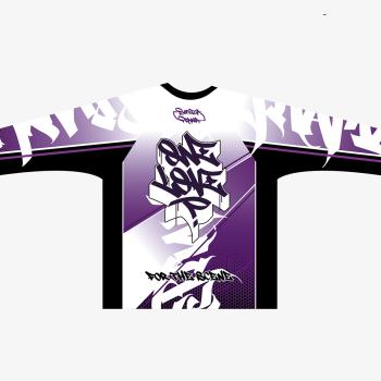 The Message Shirt Viola | Dancewear & Streetwear